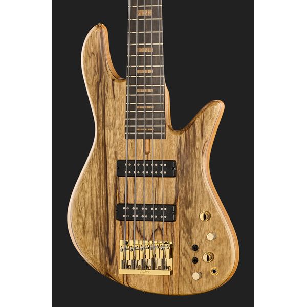 Fodera Emperor Std 5 Black Limba LTD