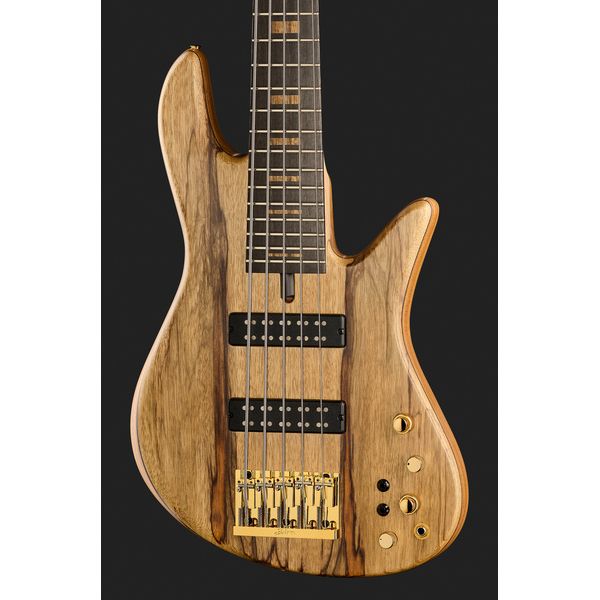 Fodera Emperor Std 5 Black Limba LTD