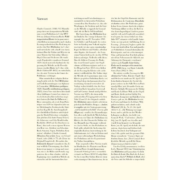 Henle Verlag Bach/Gounod Méditation
