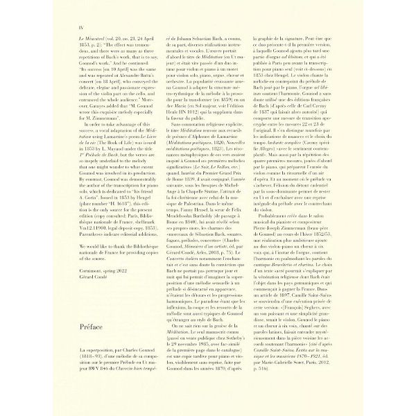 Henle Verlag Bach/Gounod Méditation