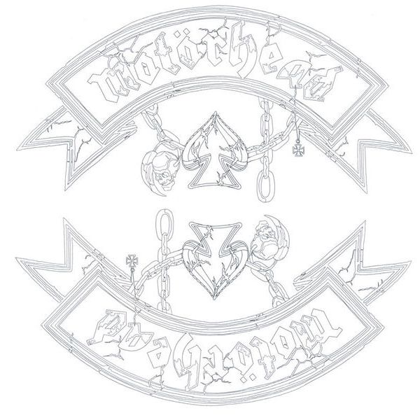 Rock n Roll Colouring Motörhead Colouring Book