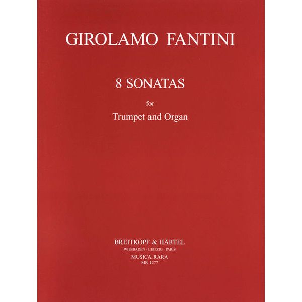 Breitkopf & Härtel Fantini 8 Sonatas