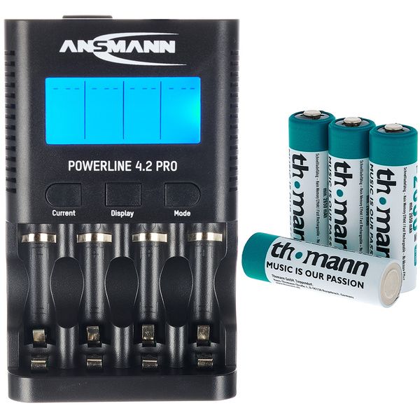Ansmann Powerline Thomann 2850 Bundle – Thomann UK
