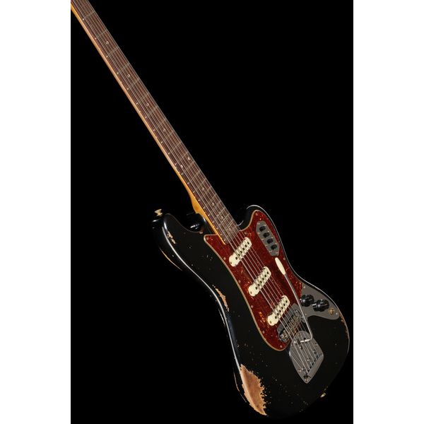 Fender Bass VI Heavy Relic Black