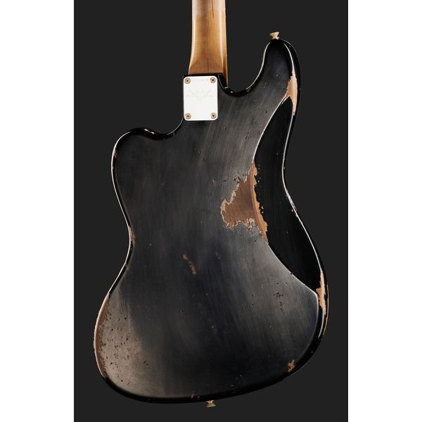 Fender Bass VI Heavy Relic Black