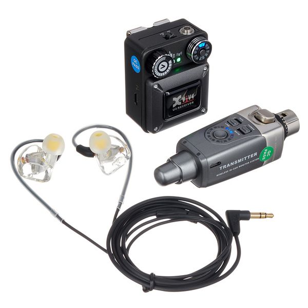Système Monitoring In-ear Sans Fil – Émetteur + Récepteur Rechargeable – Portée 40 M – Autonomie 10h – Pour Scène
