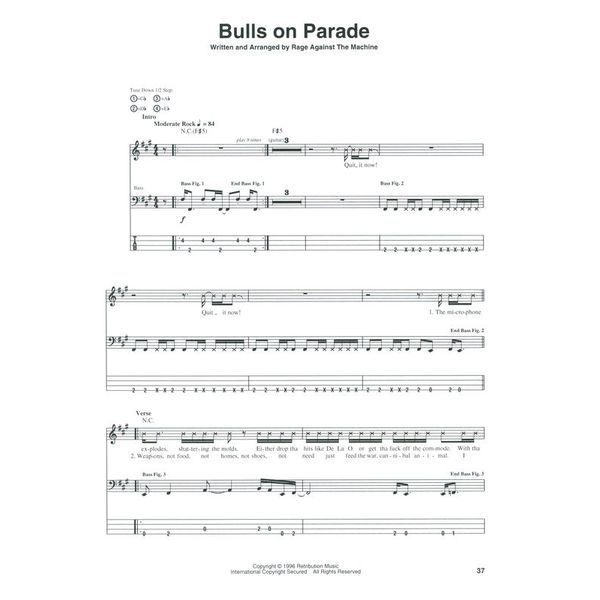 Hal Leonard Hard Rock Bass Bible