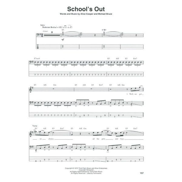 Hal Leonard Hard Rock Bass Bible