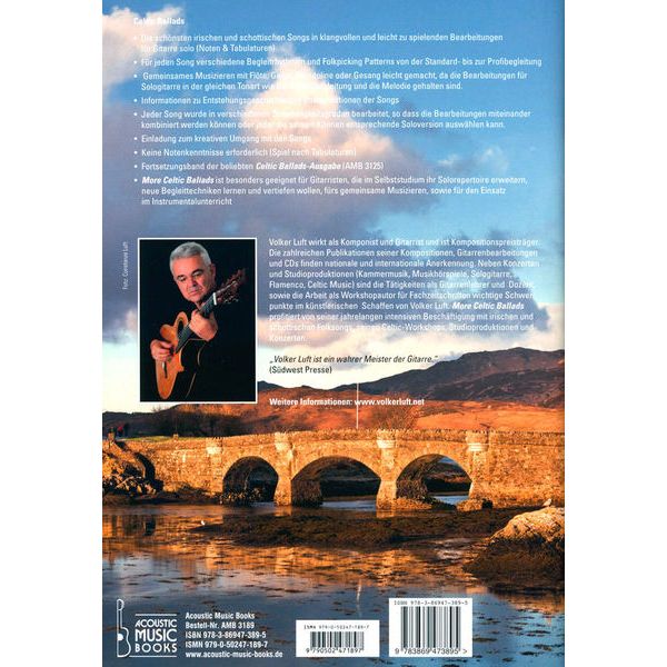 Acoustic Music Books More Celtic Ballads
