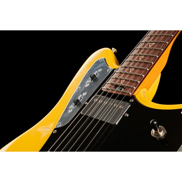 Valiant Guitars Jupiter Distressed Yellow