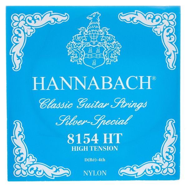 Hannabach 8154HT Blue Nylon Single D4