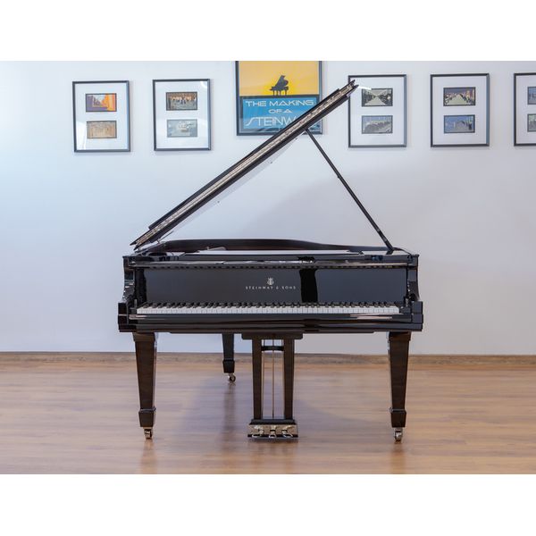 Steinway & Sons L Onyx Duet Grand Piano