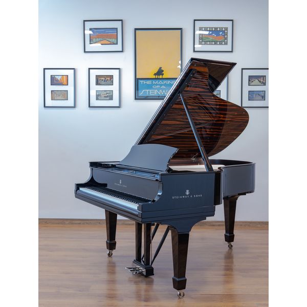Steinway & Sons L Onyx Duet Grand Piano