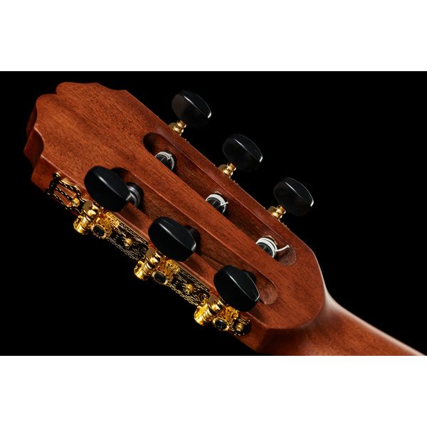 Guitare électrique bois massif Paulownia corps manche en érable 21 frettes  6 cordes avec haut-parleur guitare sac sangle médiators main droite 