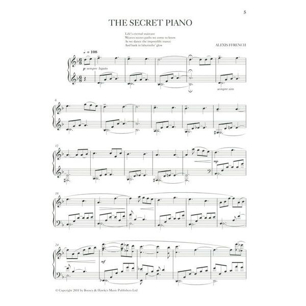 Boosey & Hawkes Alexis Ffrench Secret Piano