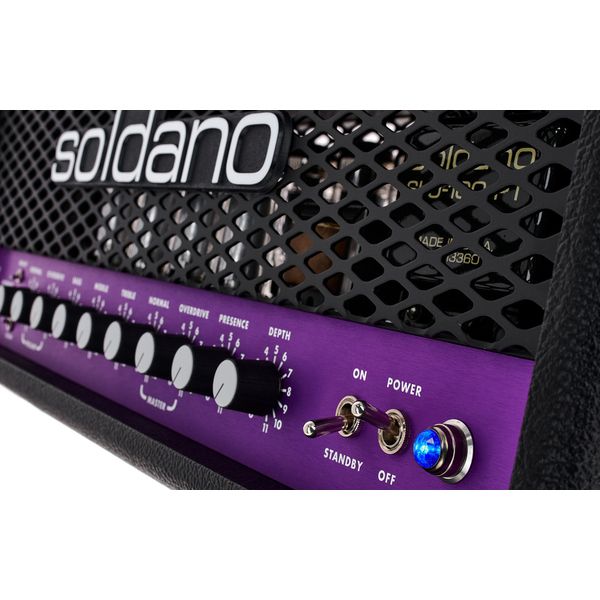 Soldano SLO 100 LTD Purple Panel Head