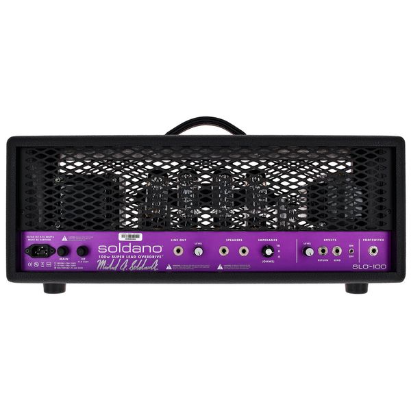 Soldano SLO 100 LTD Purple Panel Head