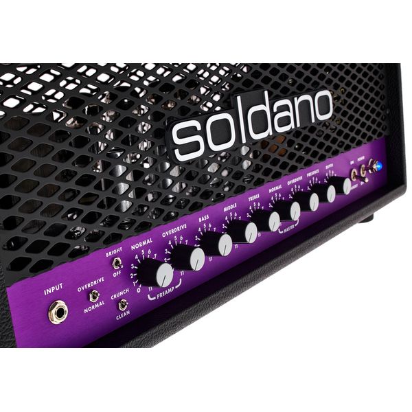 Soldano SLO 100 LTD Purple Panel Head