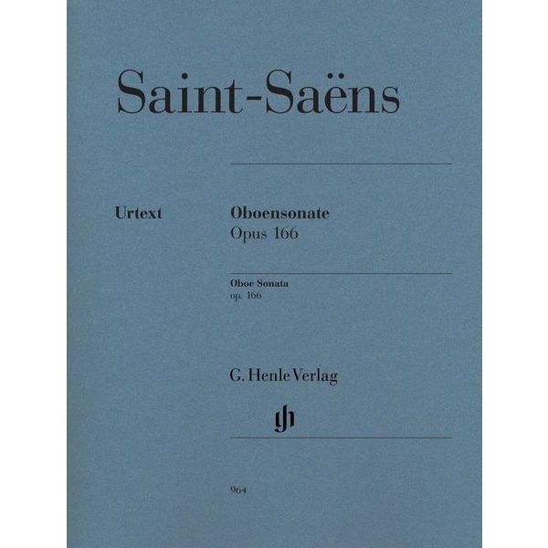 Henle Verlag Saint-Saëns Oboensonate