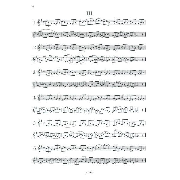 Edition Musica Budapest Etüden für Oboe