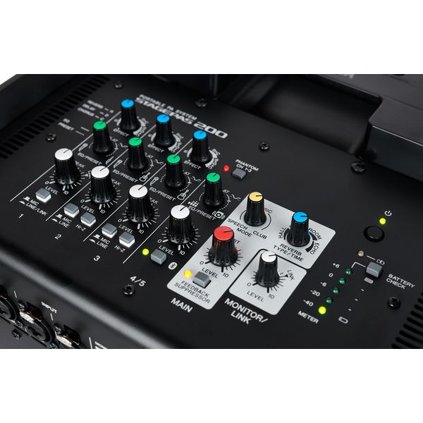 Yamaha STAGEPAS 200BTR 8 Battery Powered PA with 5 Channel Mixer