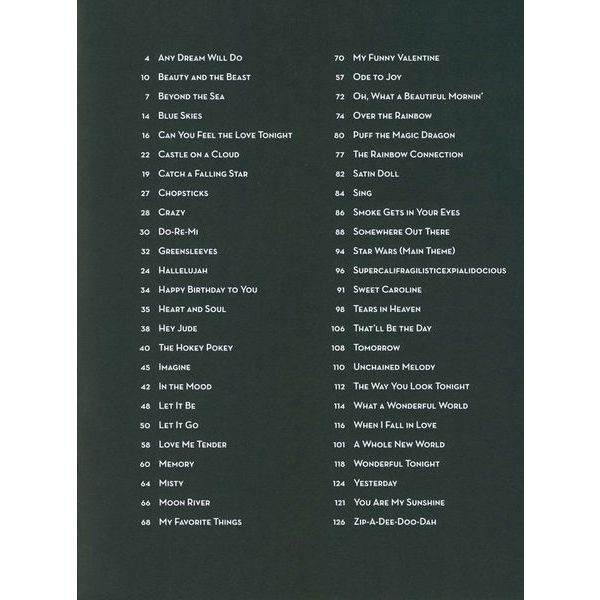 Hal Leonard Simple Songs