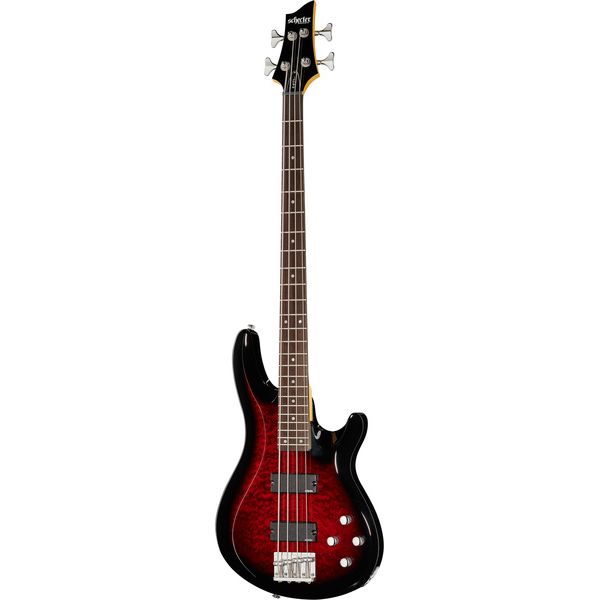 Schecter C-4 Plus See-Thru Cherry Burst