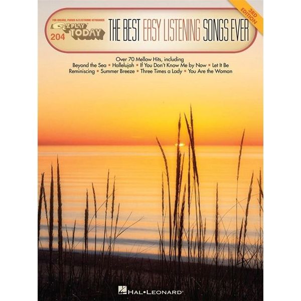 Hal Leonard Best Easy Listening Songs Ever