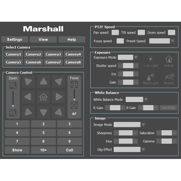 Marshall Electronics CV730-ND3 UHD PTZ Camera