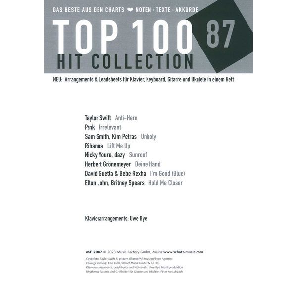 Music Factory Top 100 Hit Collection 87