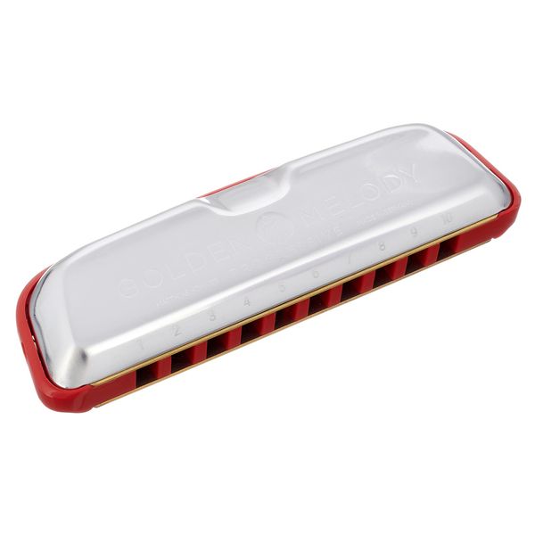 thumbnail image 2 of Hohner 542/20 Golden Melody "F" Harmonica 2 of 10