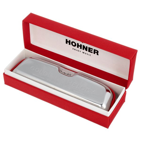 thumbnail image 2 of Hohner 542/20 Golden Melody "F" Harmonica 2 of 10
