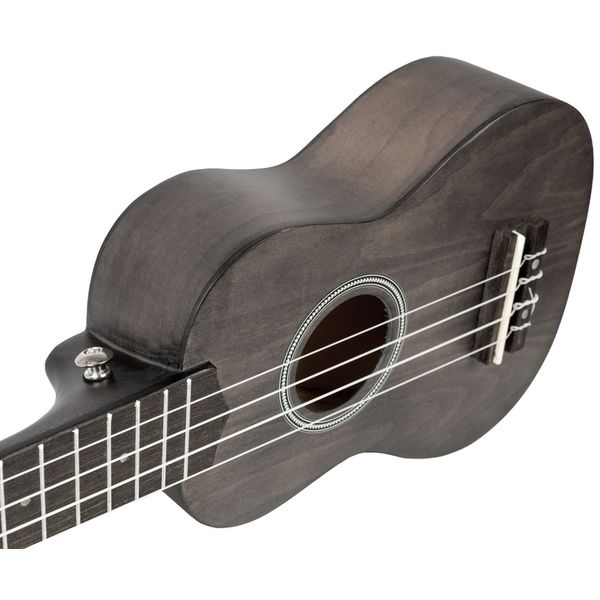 Cascha Soprano Uke Linden Set BLK