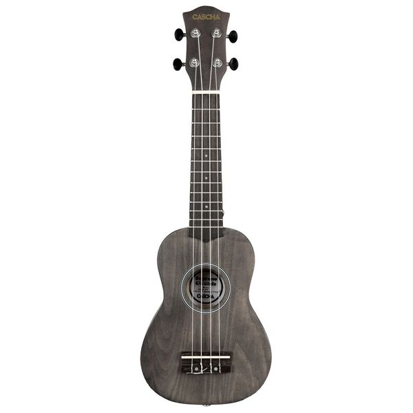 Cascha Soprano Uke Linden Set BLK