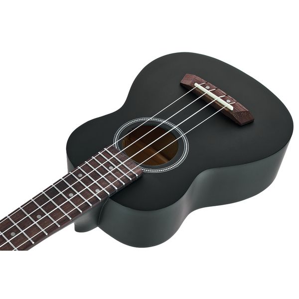 Cascha Soprano Uke Linden Set BLK