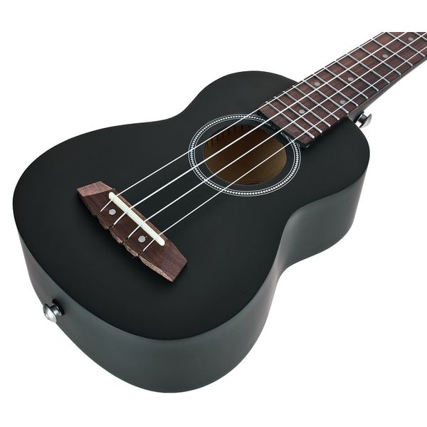 Cascha Soprano Uke Linden Set BLK