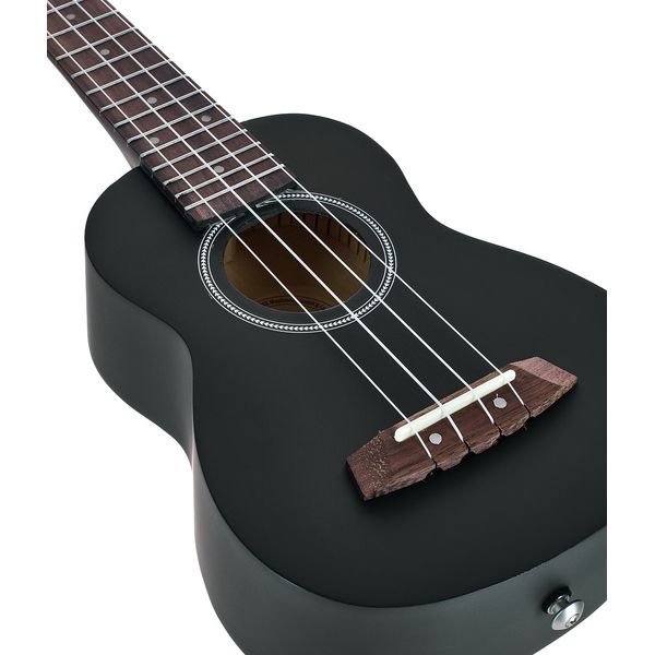 Cascha Soprano Uke Linden Set BLK