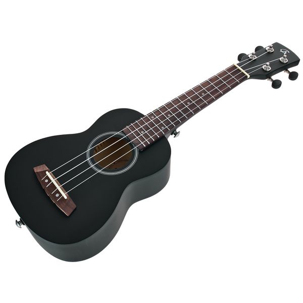 Cascha Soprano Uke Linden Set BLK