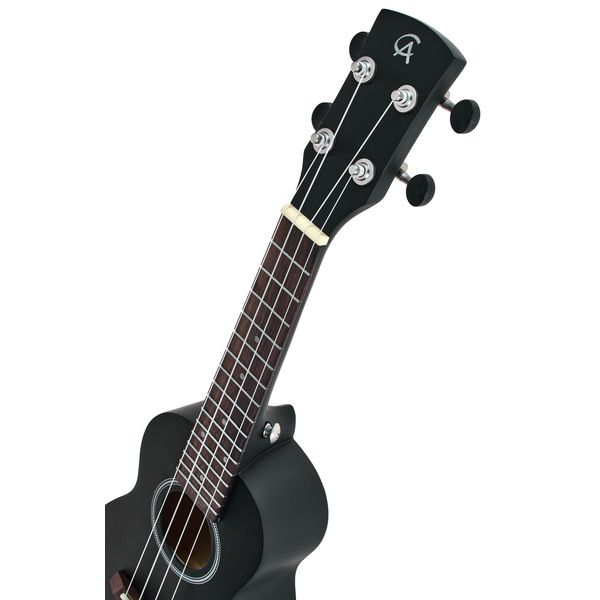 Cascha Soprano Uke Linden Set BLK