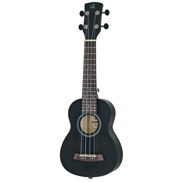 Cascha Soprano Uke Linden Set BLK