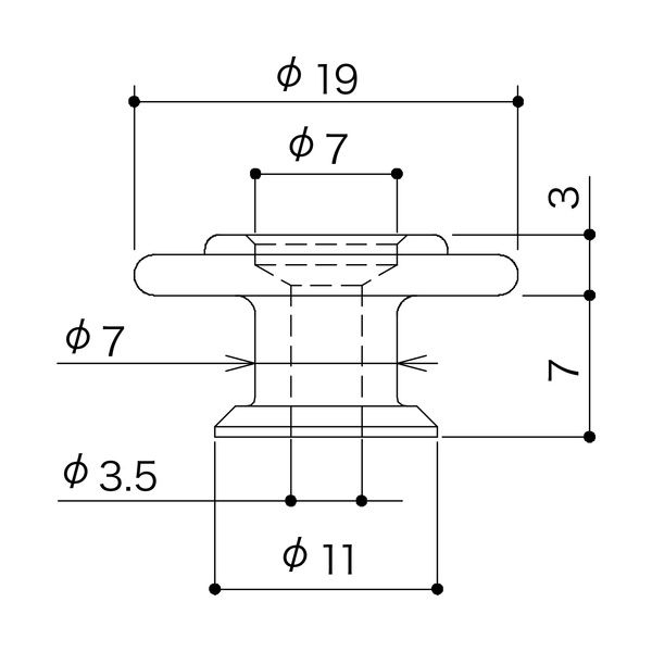 Gotoh RB30 String retainer C