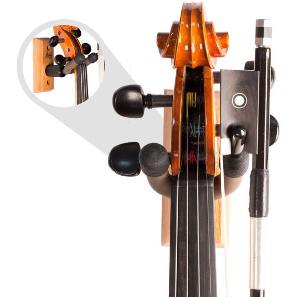 String Swing CC01V Violin Wall Hanger ASH