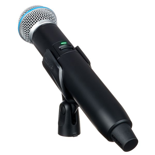 Microphone sans Fil Professionnel Shure Glxd24R+/Sm58 pour Église, Karaoké,  Chant - Autonomie de Batterie de 12 Heures, Portée de 30M | Microphone