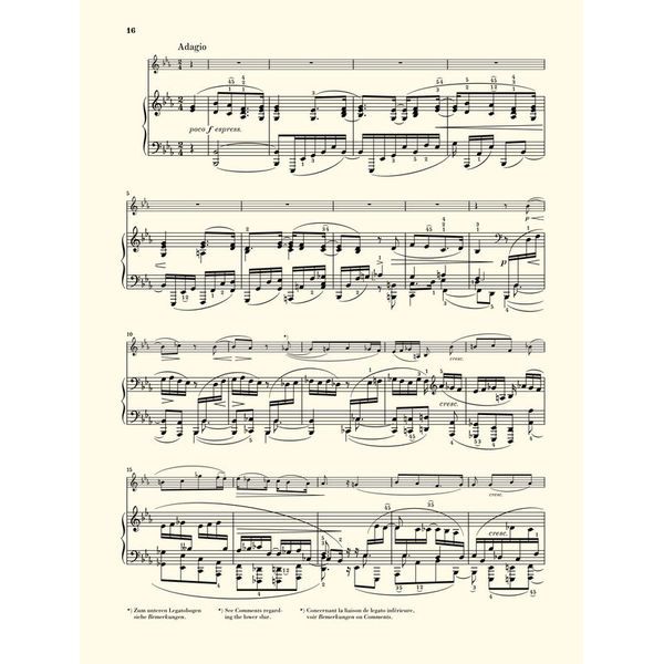 Henle Verlag Brahms Violinsonate G-Dur