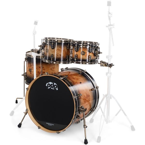 PDP Concept Limited Mapa Burl 4-piece Shell Pack with Hardware