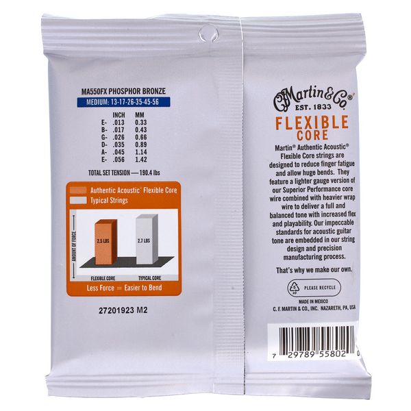 Martin Guitar MA-550FX Flexible Core