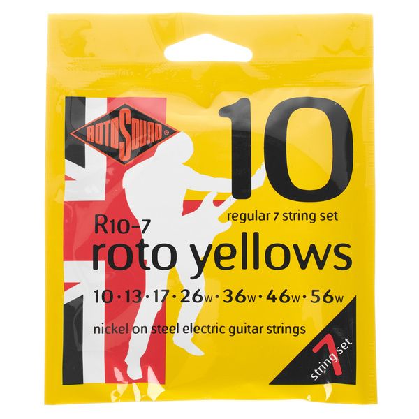 Rotosound Roto Yellows R10-7