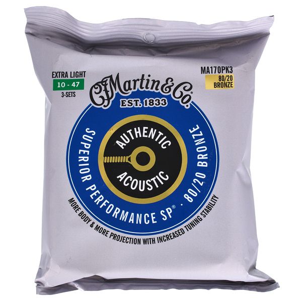 Martin Guitar MA-170 Authentic 3-Pack