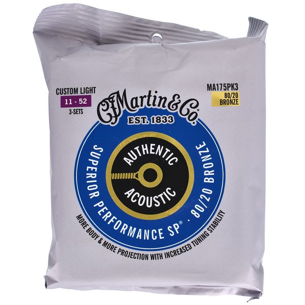 Martin Guitar MA-175 Authentic 3-Pack