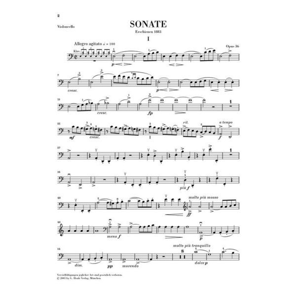 Henle Verlag Grieg Sonate a-moll op. 36